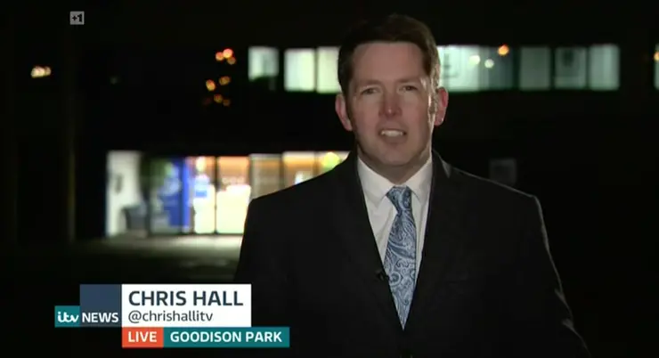 Chris Hall, Newspaper Journalism alumnus