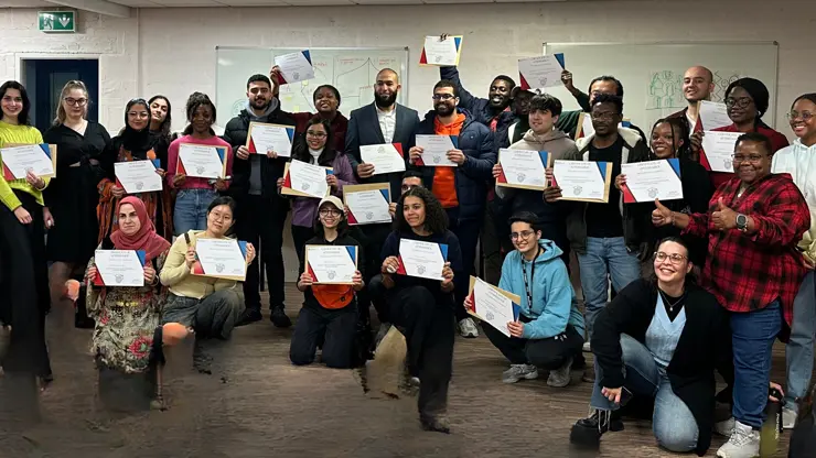 Participants on on the Global Leadership Development programme