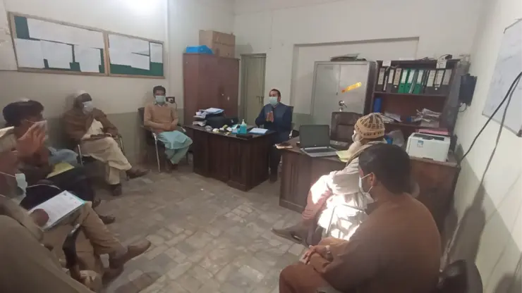 Focus group discussion with the community members
