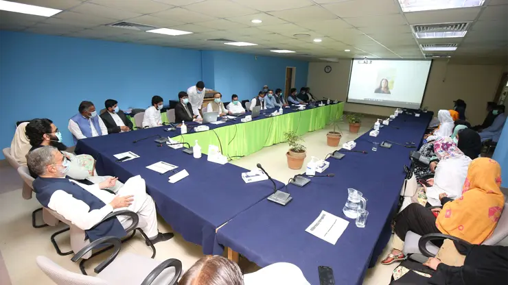 Principal Investigator, Prof. Nicola Lowe, congratulating BiZiFED2 implementation team on a video call 