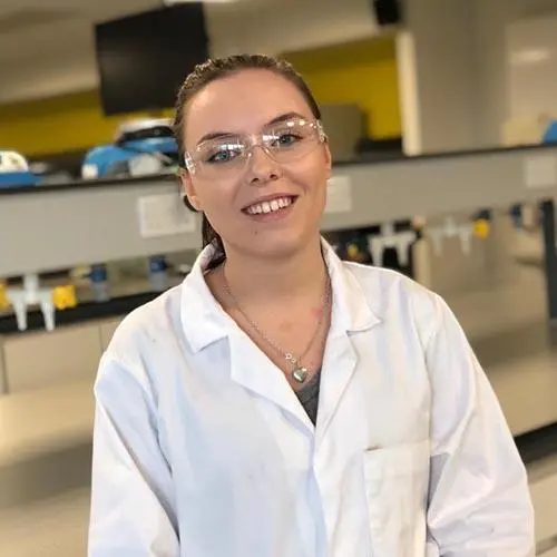 Chloe Foster is studying Chemistry, MChem.