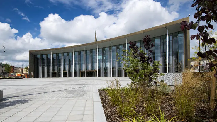 University Square, where Wednesday's activities will take place, sits at the heart of UCLan's Preston camp and in front of the new Student Centre building.