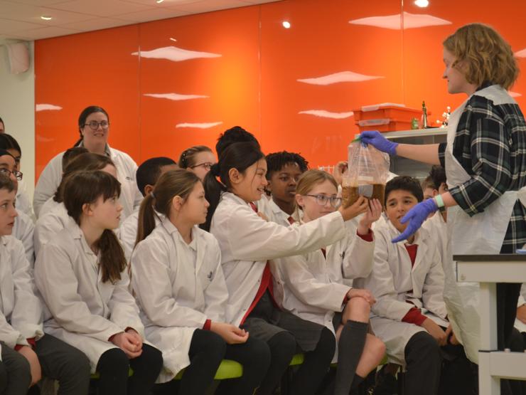 Annual science demonstration competition.