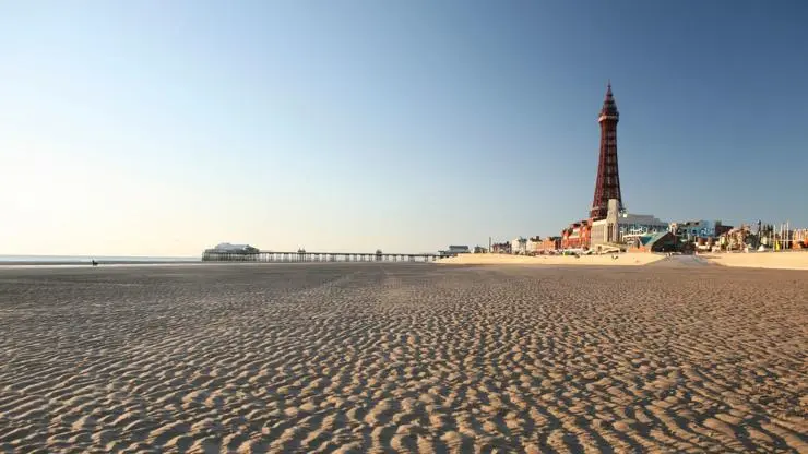 There are great views from Blackpool Tower.