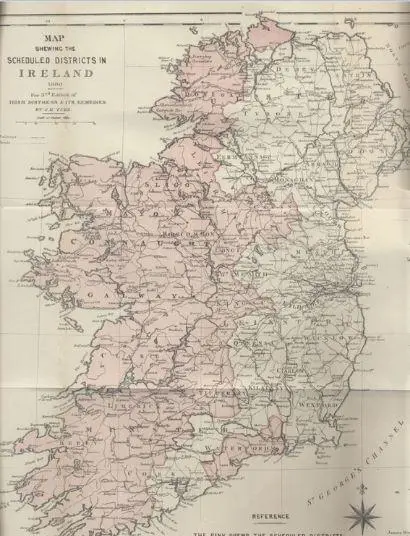 Map of Ireland