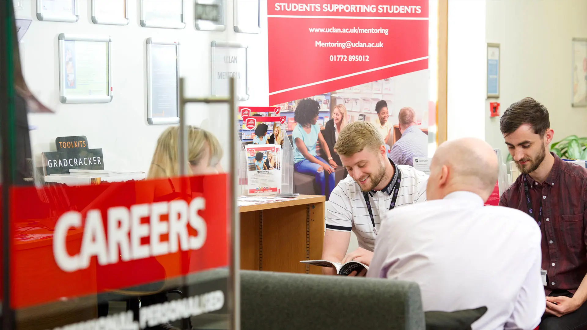 careers advice and support session