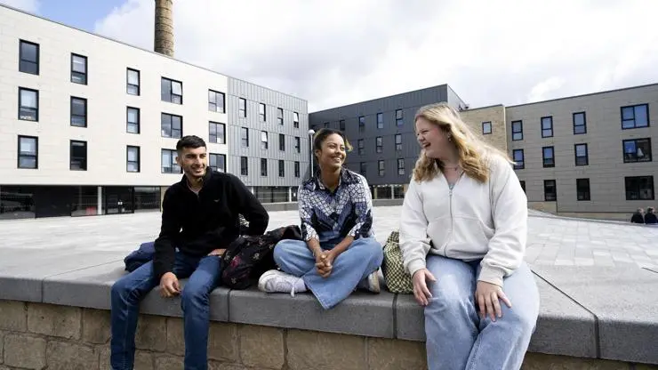 Sandygate Hall accommodation for students at our Burnley campus.
