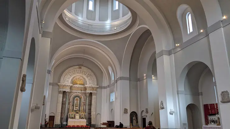 Site visit to the grade II listed Ss. Peter & Paul and St Philomena Church, New Brighton, Wirral 