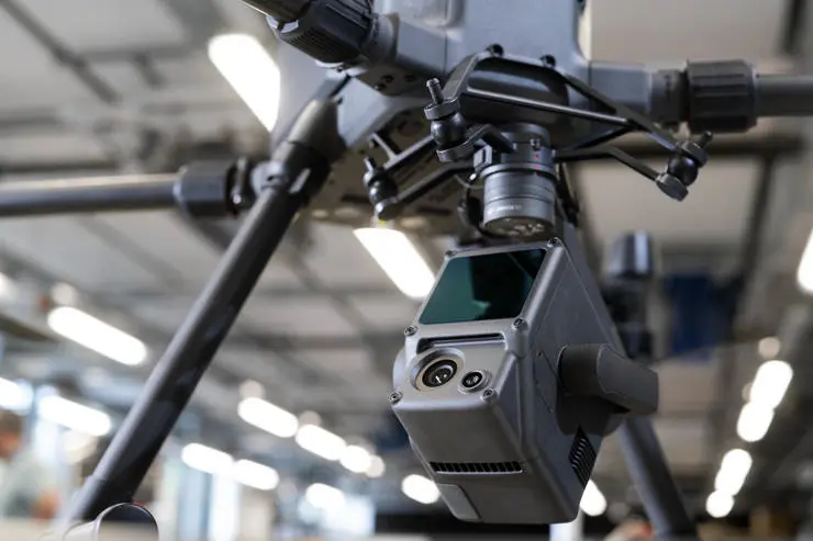 DJI M300RTK with LIDAR (Light detection an Ranging) sensor