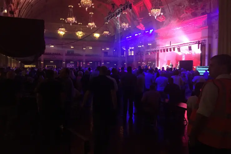 Student conceived and managed  a festival at the iconic Empress Ballroom in Blackpool, with a 3,250 capacity. Image: Tony Rigg