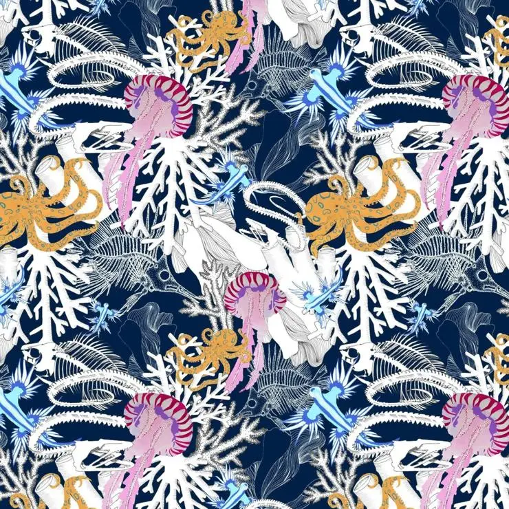 Emma Arnett's Degree Show project is inspired by the weird and wonderful mysteries of the deep sea.
