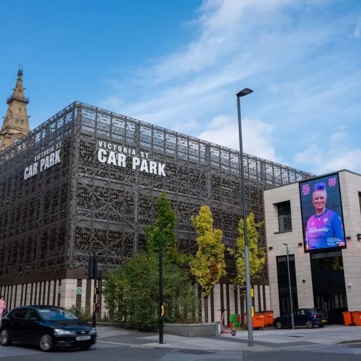 Bolton Fem photography by Debs Parr on display in Liverpool City Centre