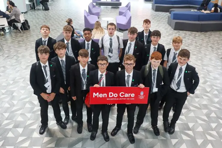 Pupils from Furness Academy.