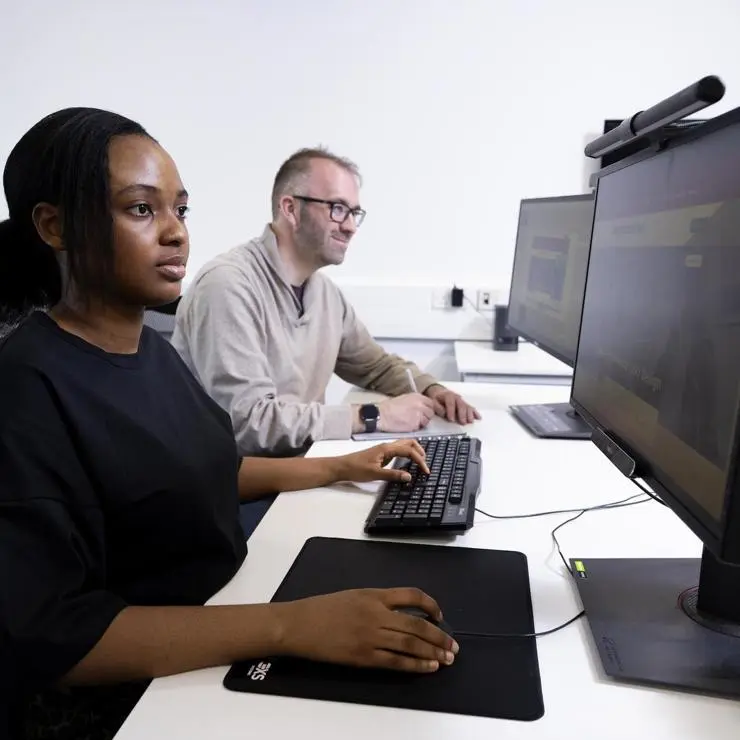 User behaviour being evaluated using eye-tracking infrastructure to monitor and observe how users interact.