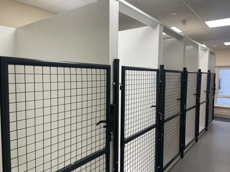 Temporary kennels