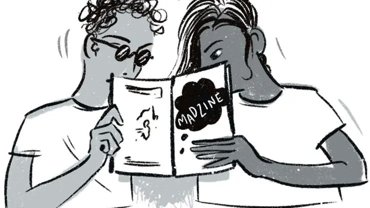 Illustration for MadZine research project