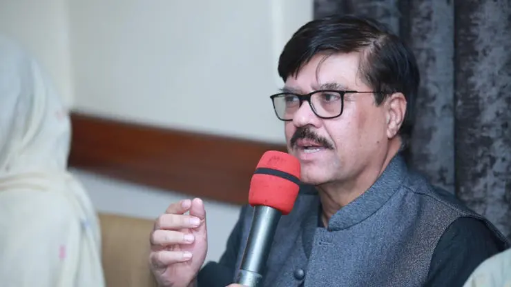 Professor Mukhtiar Zaman sharing reflections from the Abaseen Foundation perspective