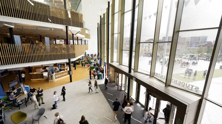 student centre interior