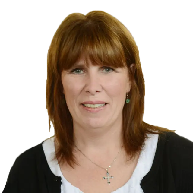 Headshot of Dr Hazel Dickinson