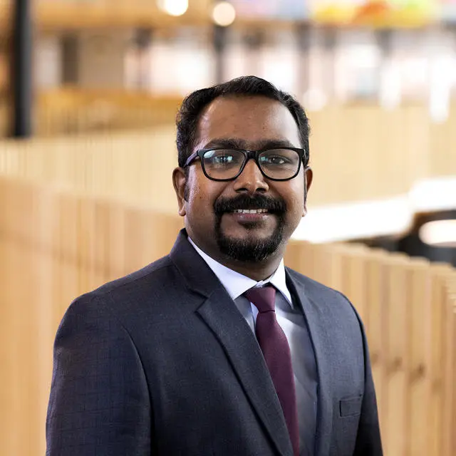 Headshot of Dr Sareesh Narayanan Naduvil