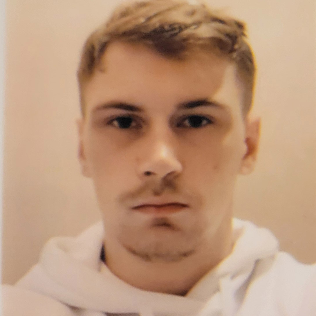 A photo of Liam Newman-Sharkey.