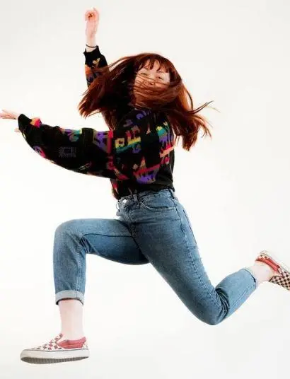 Hazel jumping