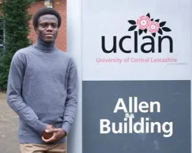 John Ogunyemi,  MSc Forensic Science student