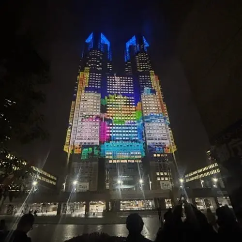 The iconic Tokyo skyscrapers