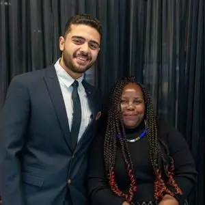 volunteer-awards-2024-student-presenters-nyarai-dzirambe-chaparadza-and-osama-almurshed