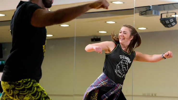 Zumba fitness class