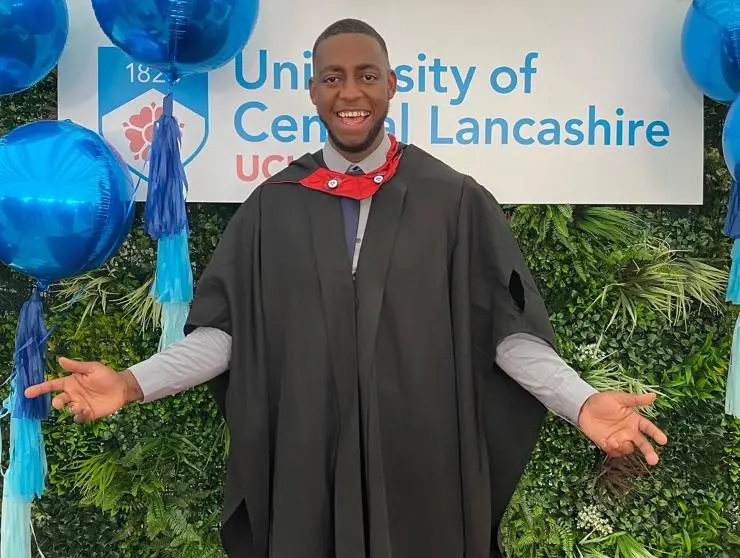 Chanda Njovu, BA (Hons) Sports Journalism graduate