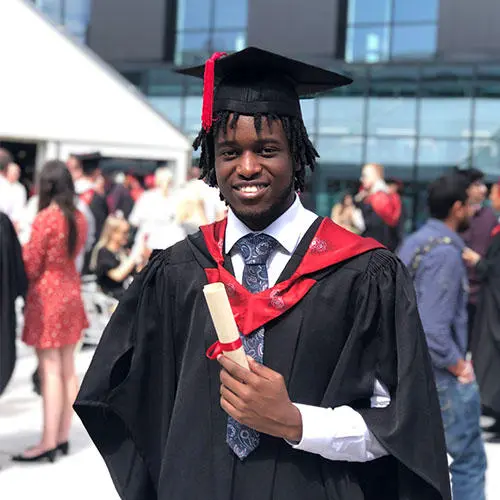 Graduate Vincent Ogutu 