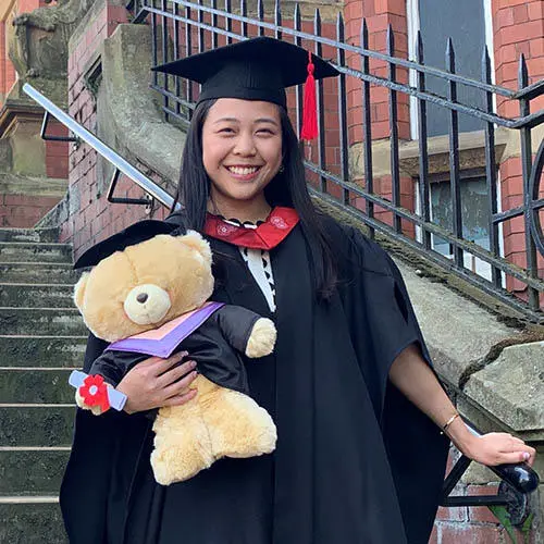 Hok Yee Cheung studied Forensic Science and Criminal Investigation BSc.