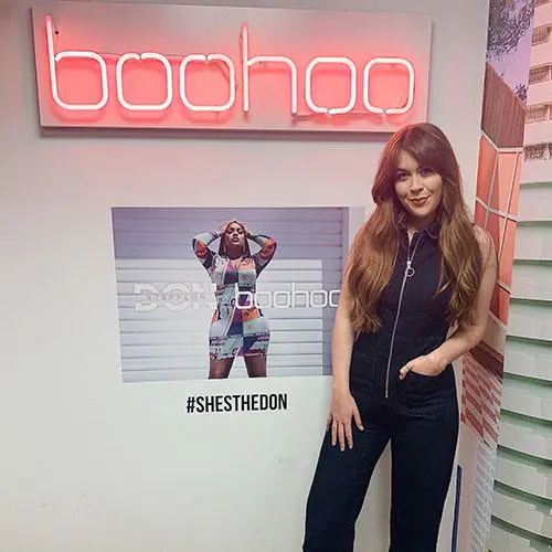 Jessica Stone at Boohoo. 