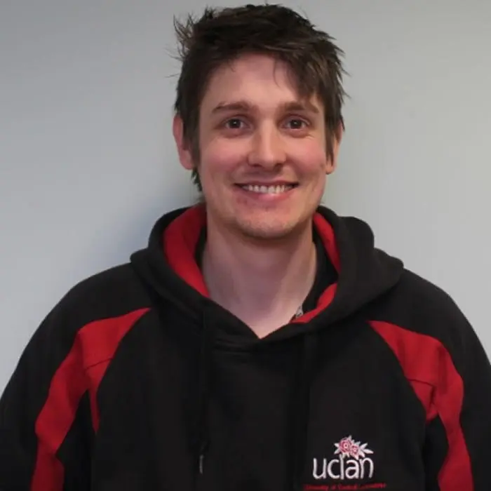 UCLan Senior Physiotherapist Greg Littler.