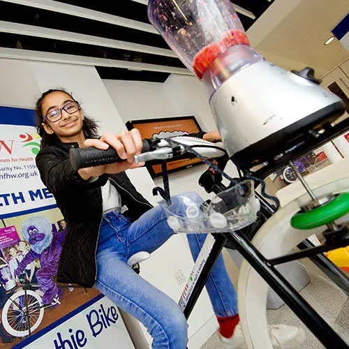 Preston locals joined in the fun at UCLan