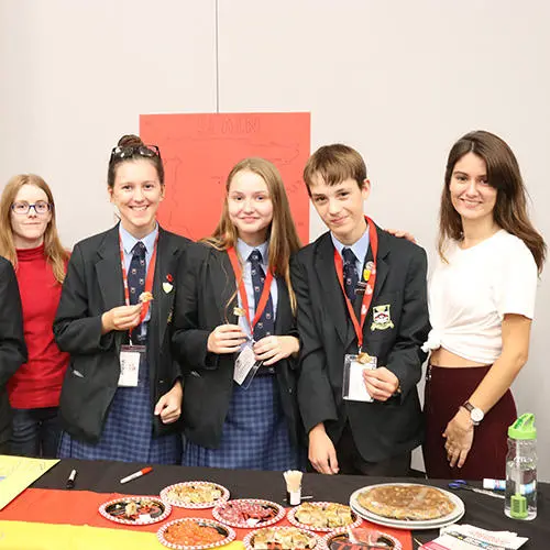 Pupils from Parklands High School, Chorley
