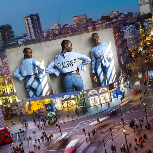 Caroline's Picadilly Circus advert concept