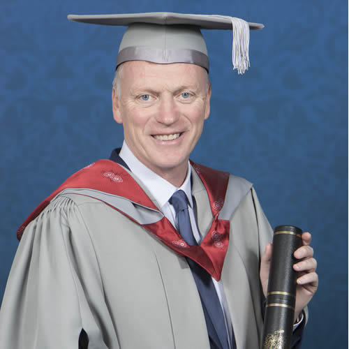 New UCLan Honorary Fellowship David Moyes