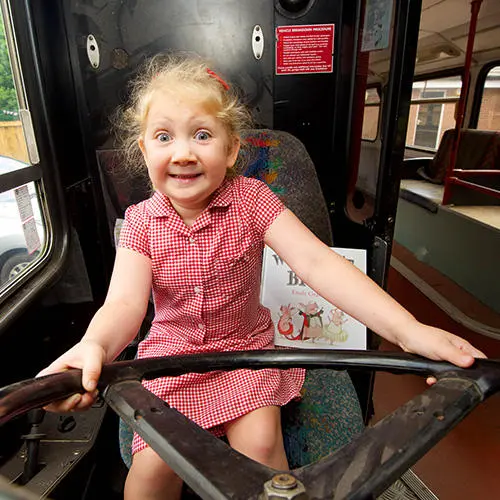 6-year old Rogue Wilson takes the wheel