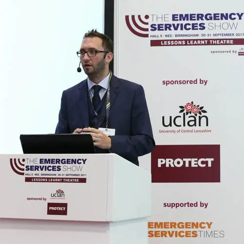 UCLan Protect Scott McKinnon of Tata Steel