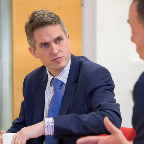 Rt Hon Secretary of State for Defence, Gavin Williamson