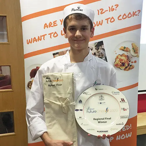North West winner Matthew Marriott