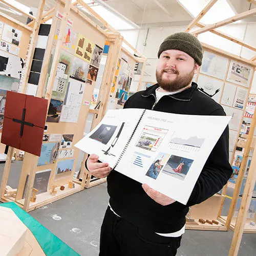 Architecture student John Lewis