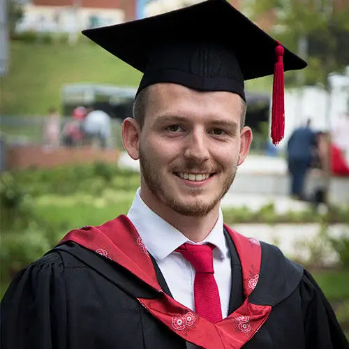 New Engineering graduate Daniel Hogg