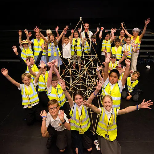 Carnforth North Road Primary enjoying the Festival