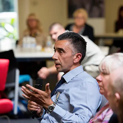 Detective Inspector Mark Saunders