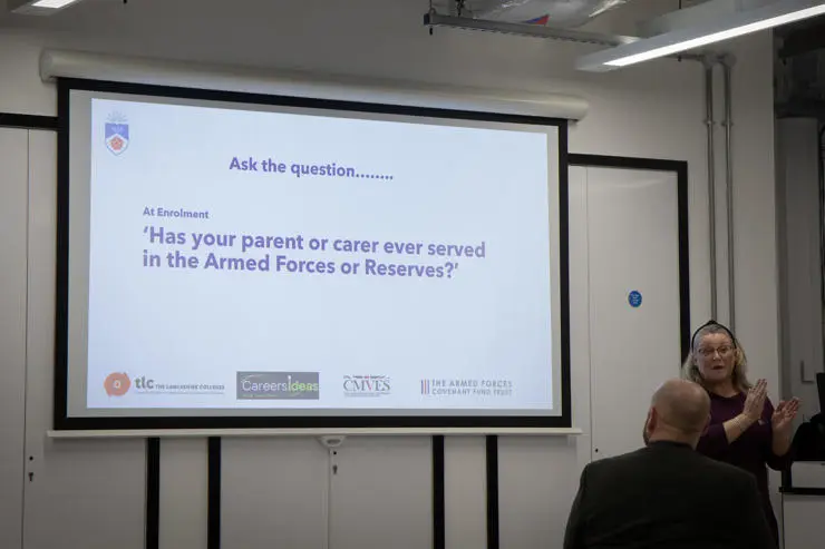 Deborah Collier, an Army veteran and now Managing Director of Careers Ideas Ltd, presents the Achieve Your Potential findings to date.