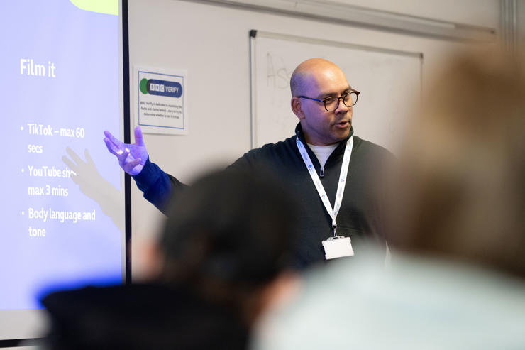 Alex Murray from BBC Verify explains about verification and geolocating