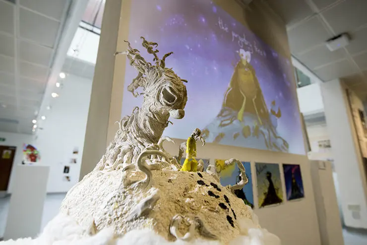 Bee's Purgatory Tree work on display